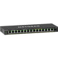 NETGEAR 16-Port PoE+ Gigabit Ethernet Plus Switch (180W) with 1 SFP Port