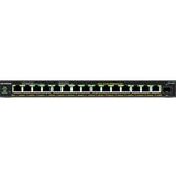 NETGEAR 16-Port PoE+ Gigabit Ethernet Plus Switch (180W) with 1 SFP Port
