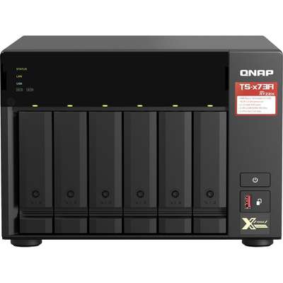 QNAP DT 6-Bay NAS/ISCSI IP-San Ryzen V1000 Series V1500B 4C/8T 2.2GH 8GB