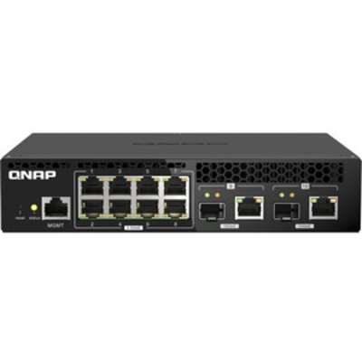 QNAP Rackmount Switch QSW-M2108-2C Management Software 8P 2.5GBS 2P 10GBS SFP+/N-B