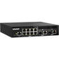 QNAP Rackmount Switch QSW-M2108-2C Management Software 8P 2.5GBS 2P 10GBS SFP+/N-B