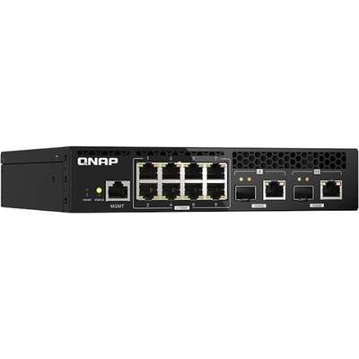 QNAP Rackmount Switch QSW-M2108-2C Management Software 8P 2.5GBS 2P 10GBS SFP+/N-B