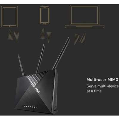 Asus AC1900 WiFi Routerrt-AC67P 5G Wi-Fi Dual Band 256QAM 2.4GHZ