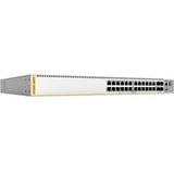 Allied Telesis L3 Stackable Switch 24x 10/100/1000-T 4x SFP+ Ports & Du