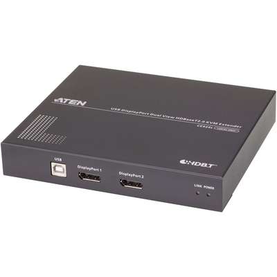 ATEN USB DP Dual Display HDBaseT 2.0 KVM Extender