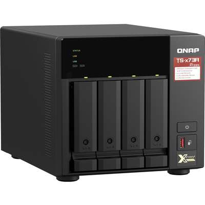 QNAP Desktop 4-Bay NAS/ISCSI IP-San AMD Ryzen V1000 V1500B 4C/8T 2.2G