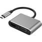 4XEM USB C Dock HDMI VGA PD Power Delivery 4K 1080P 4-In-1 Adapter