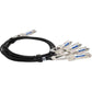 AddOn Arista CAB-D-4Q-200G-1M Comp TAA 200G-CU QSFP-DD/4XQSFP28 DAC 1M