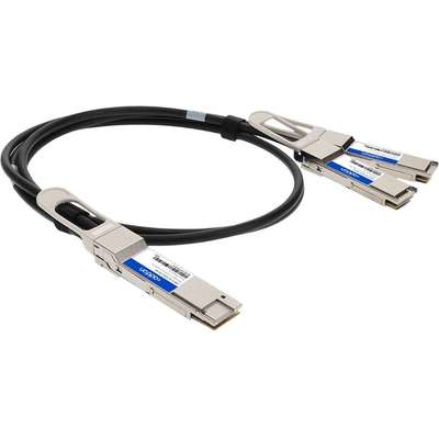 AddOn Dell DAC-Q56DD-2Q56-2M Comp TAA 400G-CU QSFP-DD/2XQSFP56 DAC 2M