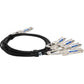 AddOn Dell DAC-Q56DD-4Q56-2M Comp TAA 400G-CU QSFP-DD/4XQSFP56 DAC 2M
