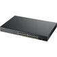 Zyxel 24-Port GbE Smart Managed PoE Switch with GbE Uplink