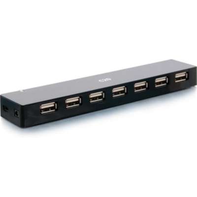 C2G 7-Port USB-A Hub with 5V 3A Power Supply