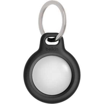 Belkin Secure Holder with Key Ring for Airtag - Black