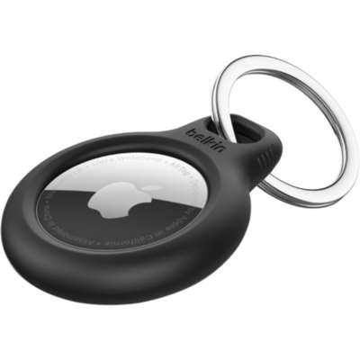 Belkin Secure Holder with Key Ring for Airtag - Black