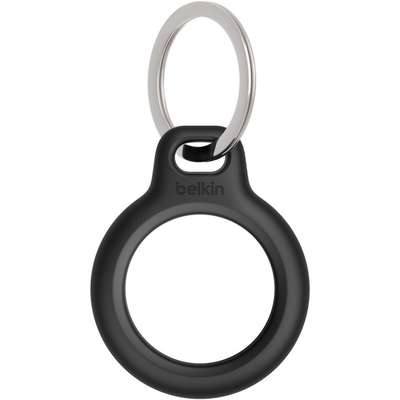 Belkin Secure Holder with Key Ring for Airtag - Black