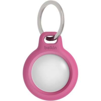 Belkin Secure Holder with Key Ring for Airtag - Pink