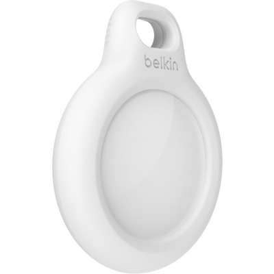 Belkin Secure Holder with Key Ring for Airtag - White