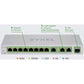 Zyxel 8-Port Gigabit Web Managed Switch with 3-Port 10G Copper +1-Port SFP+