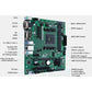 Asus MB Pro A520M-C II CSM AMD AM4 RYZEN5000 4000 3000 A520 DDR4 HDMI DP MATX