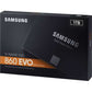 Samsung SSD MZ-76E1T0B AM 860 Evo 2.5 SATA3 Internal SSD Single Unit Version