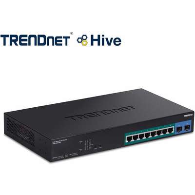 TRENDnet 10-Port Gigabit Web Smart PoE+ Switch