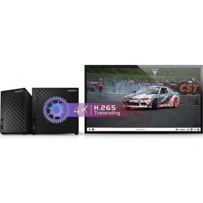 Asustor Drivestor 4-Bay NAS Enclosure Quad-Core 1GB Ram 2.5GBE USB3.2