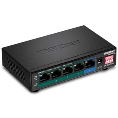 TRENDnet 5-Port Gigabit PoE+ Switch (60W)