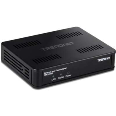 TRENDnet MoCA 2.5 Ethernet over Coax Adapter