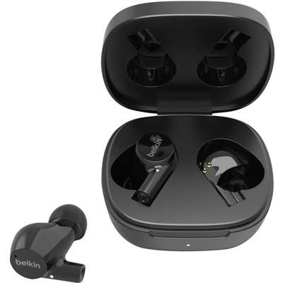 Belkin SOUNDFORM Rise True Wireless Earbuds (Black)