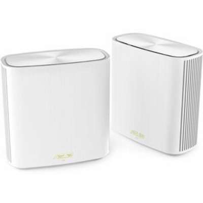 ASUS Zenwifi XD6 White 2PACKS WIFI6 Coverage Up TO5 400 SQ.Ft 5400MBPS