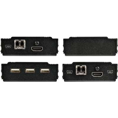 StarTech.com 4K HDMI USB KVM Extender over Fiber - TX/RX Kit with  SFPs incl.