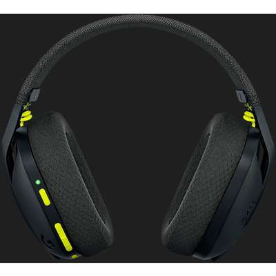 Logitech G435 Ultra-light Wireless Bluetooth Gaming Headset (Black and Neon Yellow)