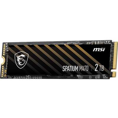 MSI Spatium M470 NVMe M.2 1TB PCIE GEN4 READ5000MB/S WRITE4400MB/S