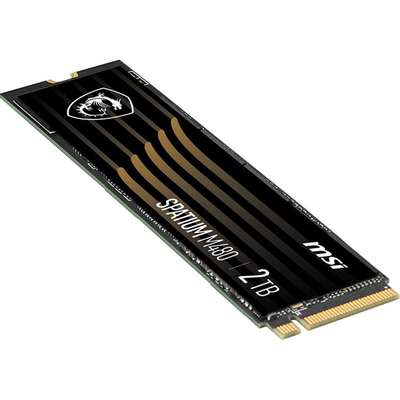 MSI Spatium M480 NVMe M.2 2TB PCIE GEN4 READ7000MB/S WRITE6850MB/S