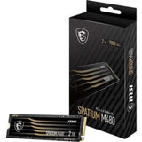 MSI Spatium M480 NVMe M.2 2TB PCIE GEN4 READ7000MB/S WRITE6850MB/S