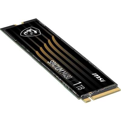 MSI Spatium M480 NVMe M.2 1TB PCIE GEN4 READ7000MB/S WRITE5500MB/S