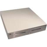 APG Cash Drawer S4000 HiD USB Cloud White 1816 SS Front 5 Bill 5 Coin Till W CAB