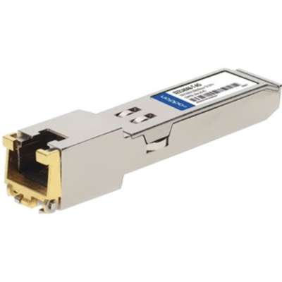 Addon HP Compatible TAA Compliant 10GBASE-Tx SFP+ Transceiver (Copper, 30M, RJ-45)