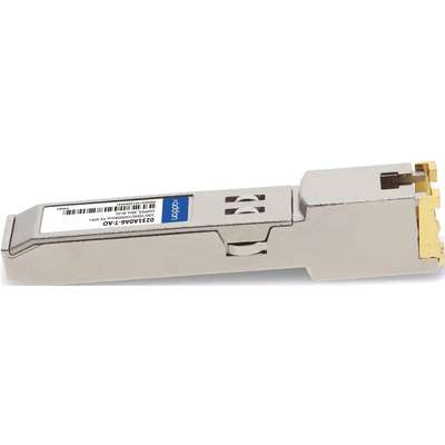 Addon HP Compatible TAA Compliant 10GBASE-Tx SFP+ Transceiver (Copper, 30M, RJ-45)