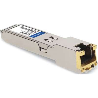 Addon HP Compatible TAA Compliant 10GBASE-Tx SFP+ Transceiver (Copper, 30M, RJ-45)