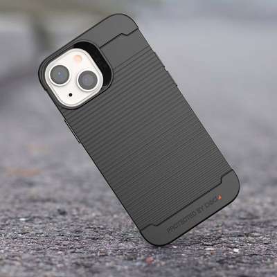 Zagg GEAR4-Cases-Havana Apple-IP13 Mini-FG-Black