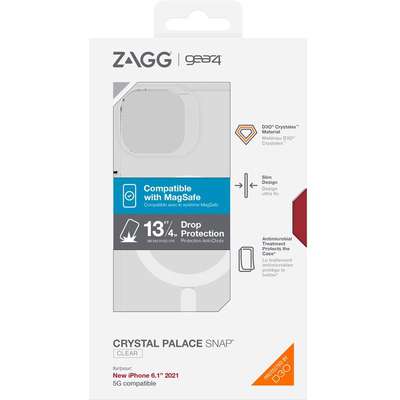 Zagg GEAR4-Cases-Crystal Palace Snap Apple-IP13-FG-Color