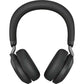 Jabra Evolve2 75 Wireless On-ear Stereo Headset - USB-A - UC - Black