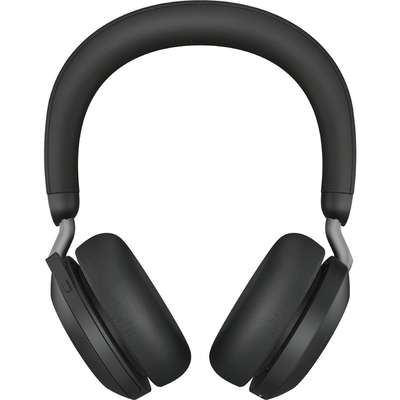 Jabra Evolve2 75 Wireless On-ear Stereo Headset - USB-A - UC - Black