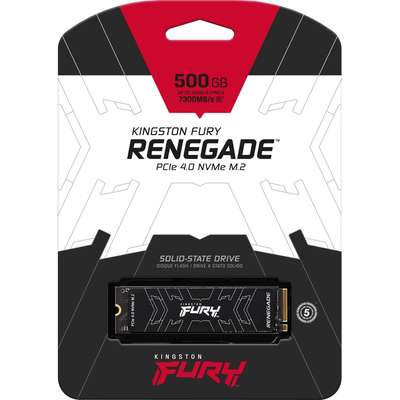 Kingston Technology 500G Fury Renegade PCIE 4.0 NVMe M.2 SSD