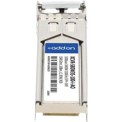 AddOn Ciena XCVR-S80W35-100-I Comp TAA 10G-DWDM LC 1549.32NM 100KM SMF