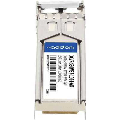 AddOn Ciena XCVR-S80W37-100-I Comp TAA 10G-DWDM LC 1547.72NM 100KM SMF