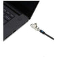 Kensington Slim N17 2.0 Keyed Dual Head Laptop Lock for Wedge-Shaped Slots