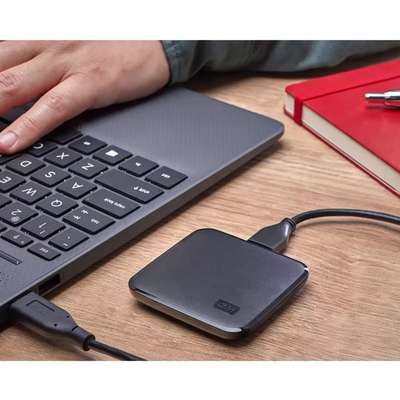 SanDisk WD Elements SE SSD 2TB Black 5X7 Blister