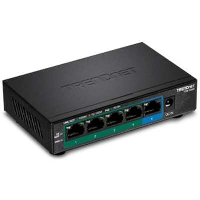 TRENDnet 5-Port Gigabit PoE+ Switch (32W)